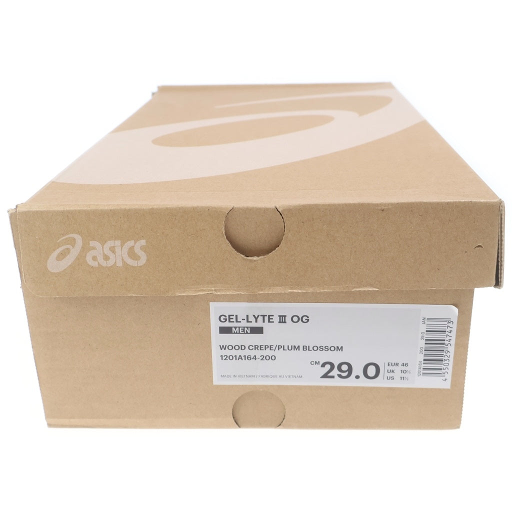 ASICS(アシックス) GEL-LYTE 3 ゲルライト ローカットスニーカー ベージュ US11/29cm 1201A164-200