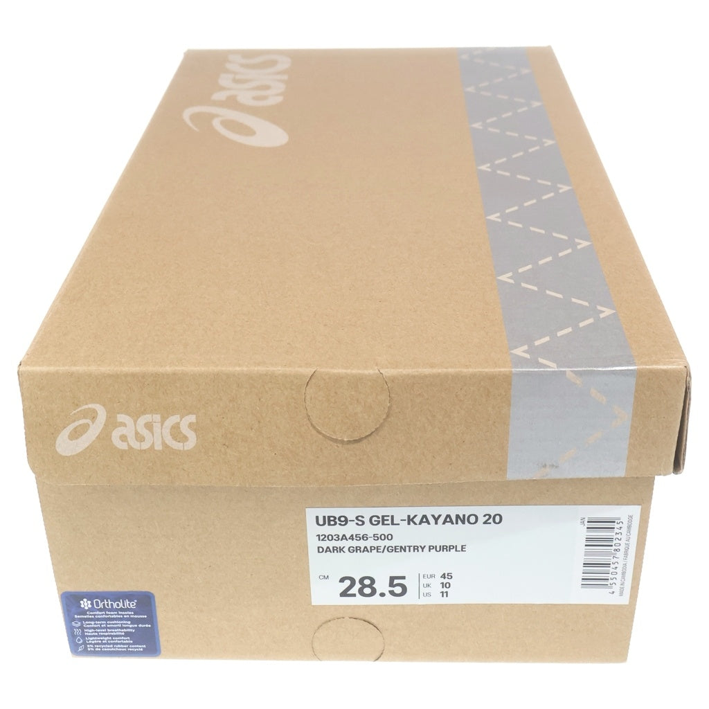 ASICS(アシックス) ×KIKO KOSTADINOV GEL-KAYANO 20 ×キココスタディノフ ゲルカヤノ20 ローカットスニーカー パープル US11/28.5cm 1203A456-500