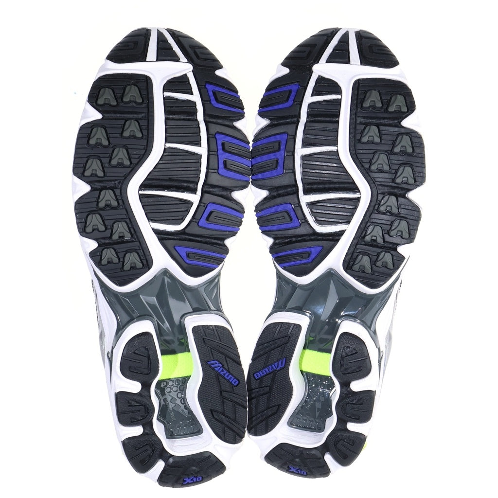 MIZUNO(ミズノ) WAVE RIDER 10 ウェーブ ライダー10 ローカットスニーカー ホワイト/ブルー US10.5/28.5cm D1GA210406
