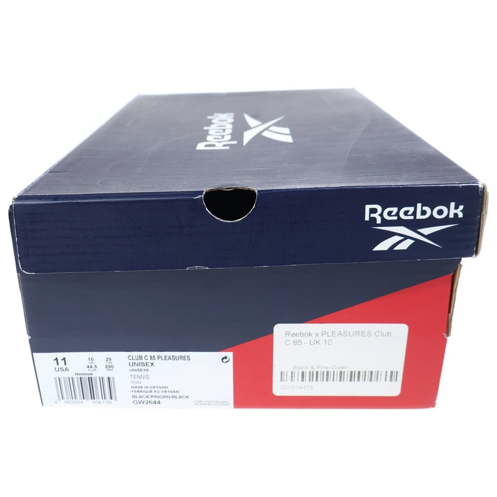 Reebok(リーボック) ×PLEASURES プレジャーズ ローカットスニーカー グリーン US11/29cm GW2644