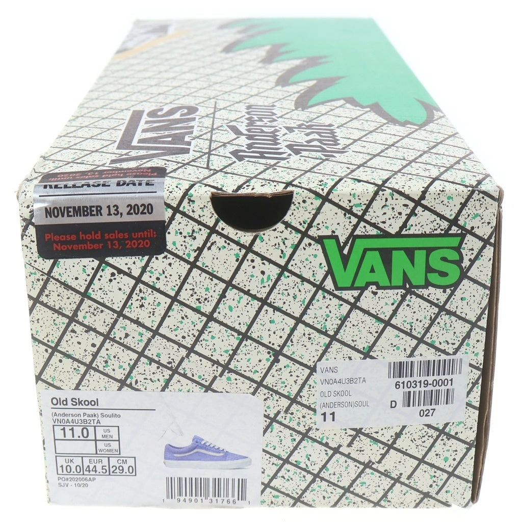 VANS(ヴァンズ) ×DIME WAYVEE ×ダイム ウェイビー ローカットスニーカー ホワイト US11/29cm VN0A5JIA9DG