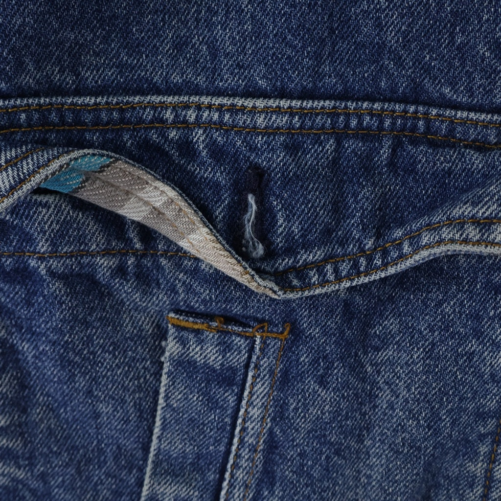 Levi's(リーバイス) 90s VINTAGE ヴィンテージ デニム A-2 ジャケット ブランケット付き インディゴ ブルゾン デカパッチ