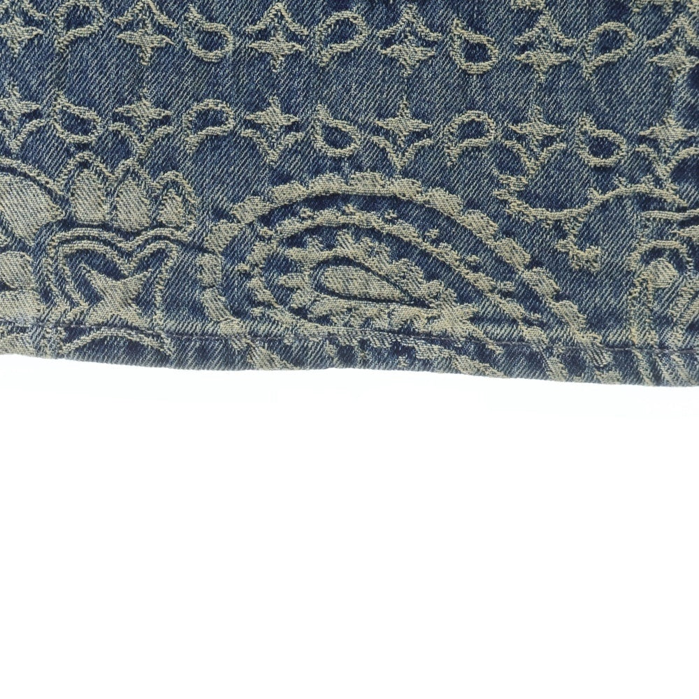 SUPREME(シュプリーム) 25SS Bandana Jacquard Baggy Jean バンダナ ペイズリー ジャガード バギー ジーンズ ワイド デニムパンツ インディゴ