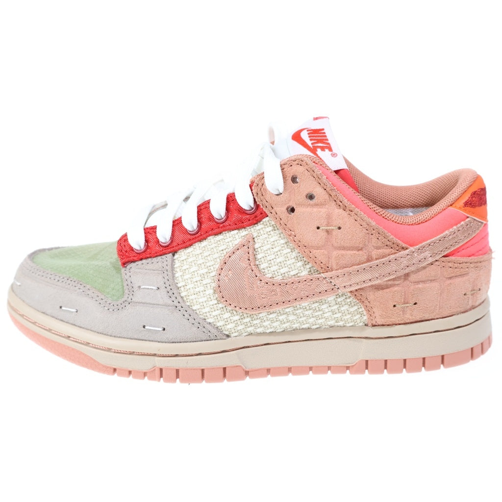 NIKE(ナイキ) ×CLOT Dunk Low SP What The CLOT クロット ダンク ロー SP ワット ザ クロット ローカットスニーカー マルチ レディース US4/23cm FN0316-999