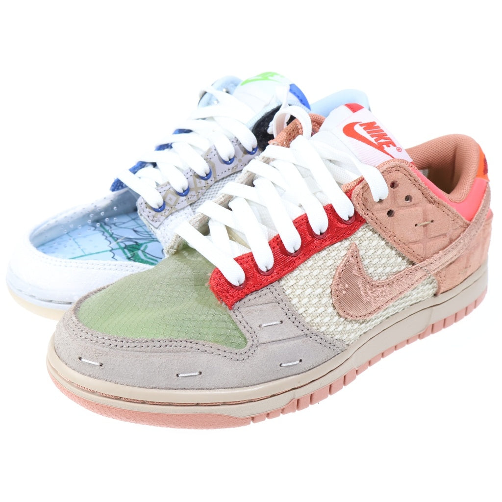 NIKE(ナイキ) ×CLOT Dunk Low SP What The CLOT クロット ダンク ロー SP ワット ザ クロット ローカットスニーカー マルチ レディース US4/23cm FN0316-999