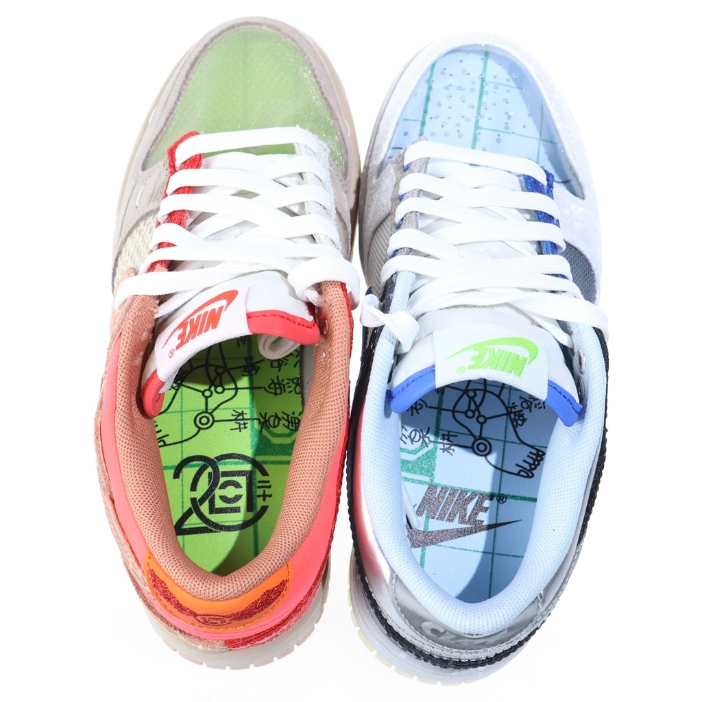 NIKE(ナイキ) ×CLOT Dunk Low SP What The CLOT クロット ダンク ロー SP ワット ザ クロット ローカットスニーカー マルチ レディース US4/23cm FN0316-999