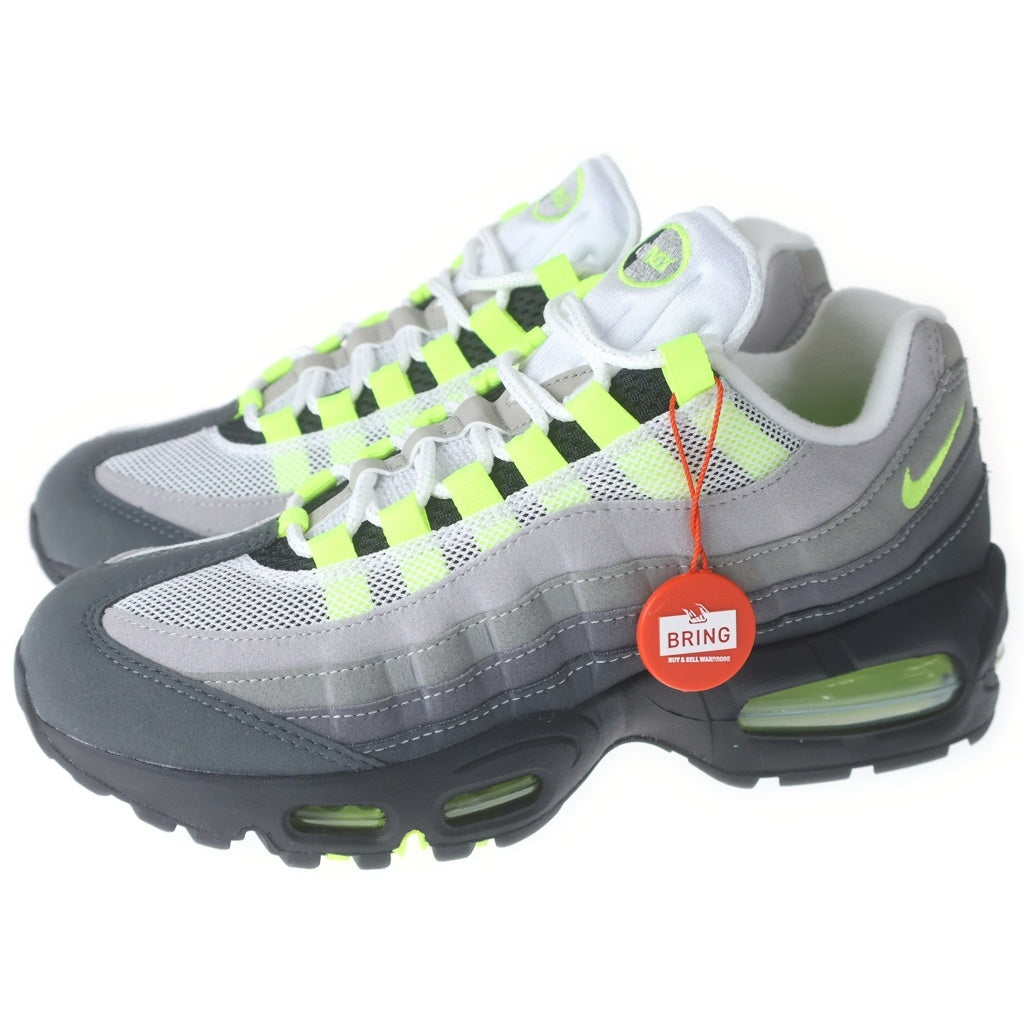 NIKE(ナイキ) Womens Air Max 95 Big Bubble Neon Yellow ウィメンズ エアマックス95 ビッグバブル ネオンイエロー ローカットスニーカー US7.5/24.5cm IO9926-001 レディース