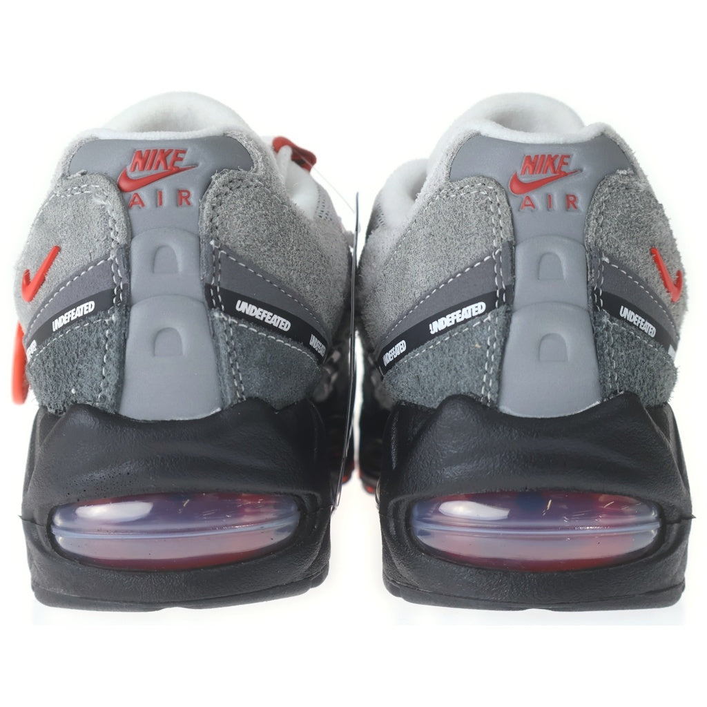 NIKE(ナイキ) ×UNDEFEATED Air Max95 SP Fire Red Tokyo Exclusive Serial Numbered アンディフィーテッド エアマックス95 600足限定 ローカットスニーカー レディース