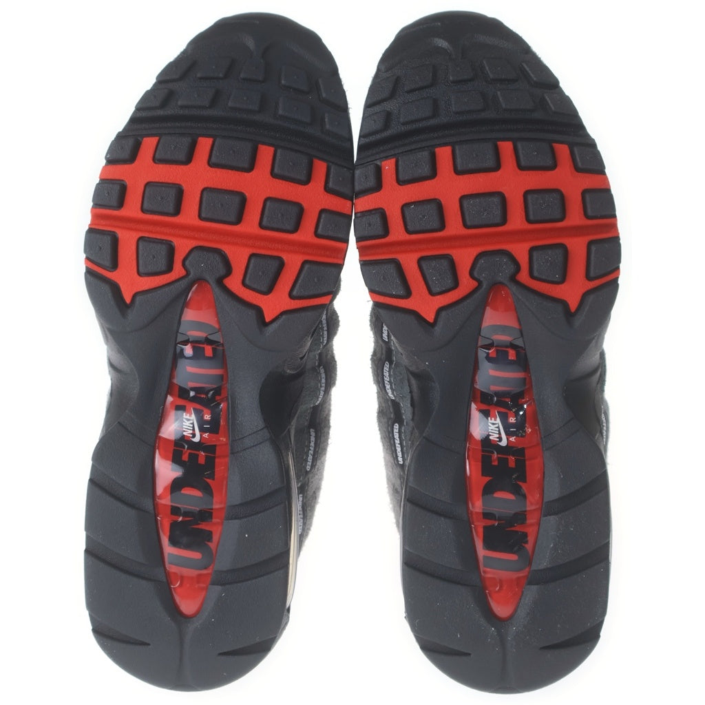 NIKE(ナイキ) ×UNDEFEATED Air Max95 SP Fire Red Tokyo Exclusive Serial Numbered アンディフィーテッド エアマックス95 600足限定 ローカットスニーカー レディース