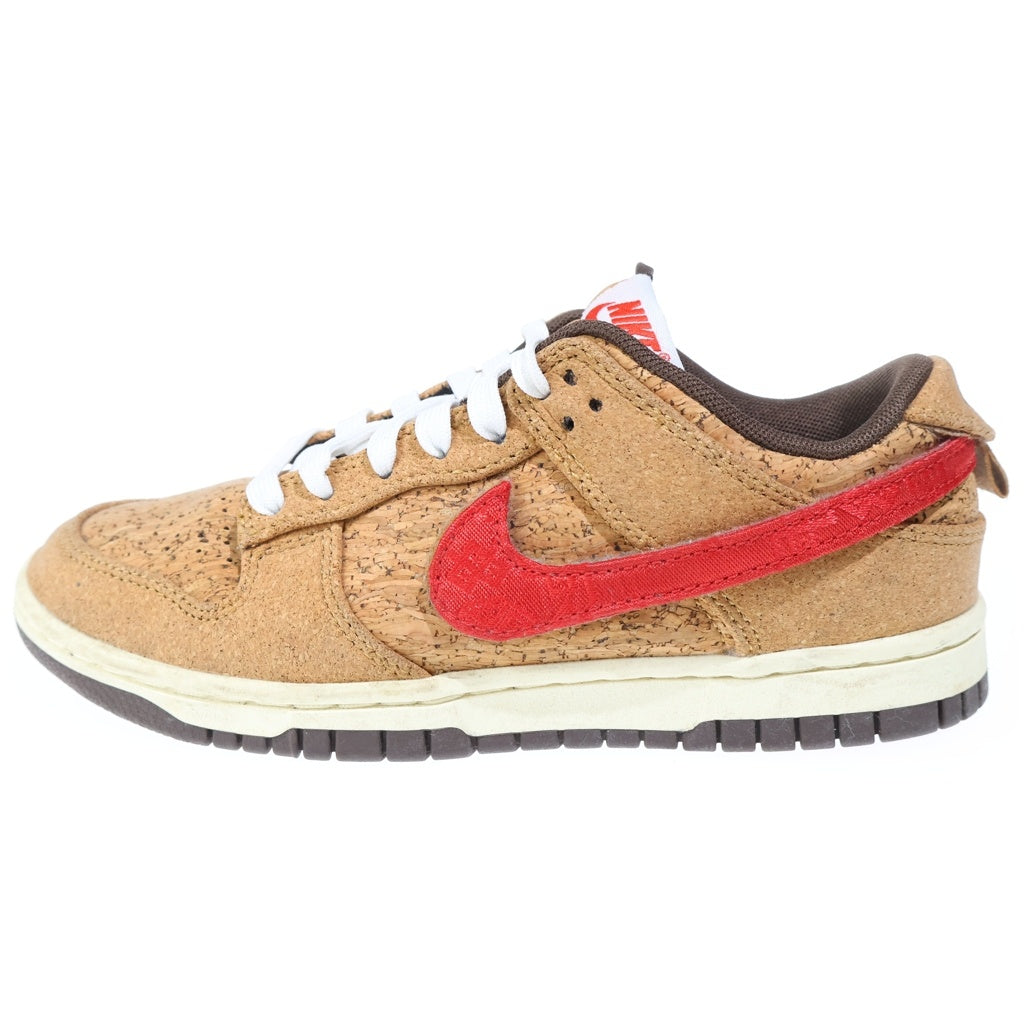 NIKE(ナイキ) ×CLOT Dunk Low SP Cork クロット ダンク ロー SP コルク ローカットスニーカー ブラウン レディース US4.5/23.5cm FN0317-121