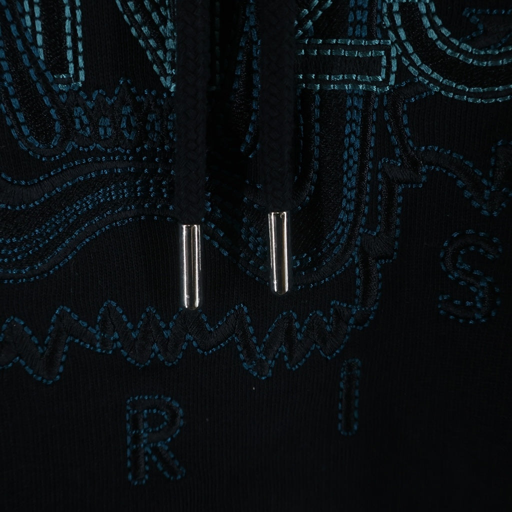 KENZO(ケンゾー) フロント刺繍 プルオーバーパーカー ブラック レディース FB62SW8714MX