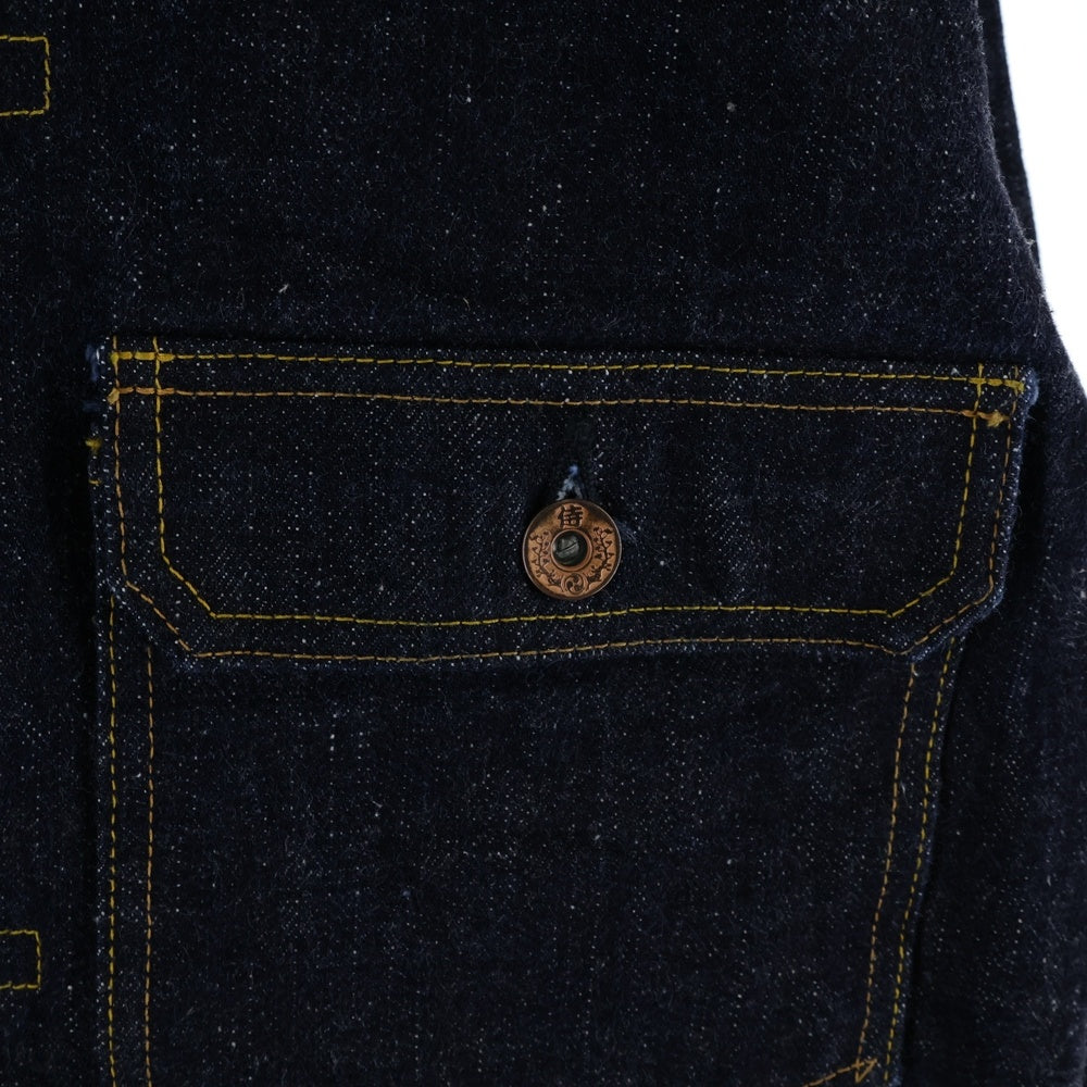 SAMURAI JEANS(サムライジーンズ) S556VX ファーストモデル 17oz 零 セルビッチデニムジャケット インディゴ Tバック