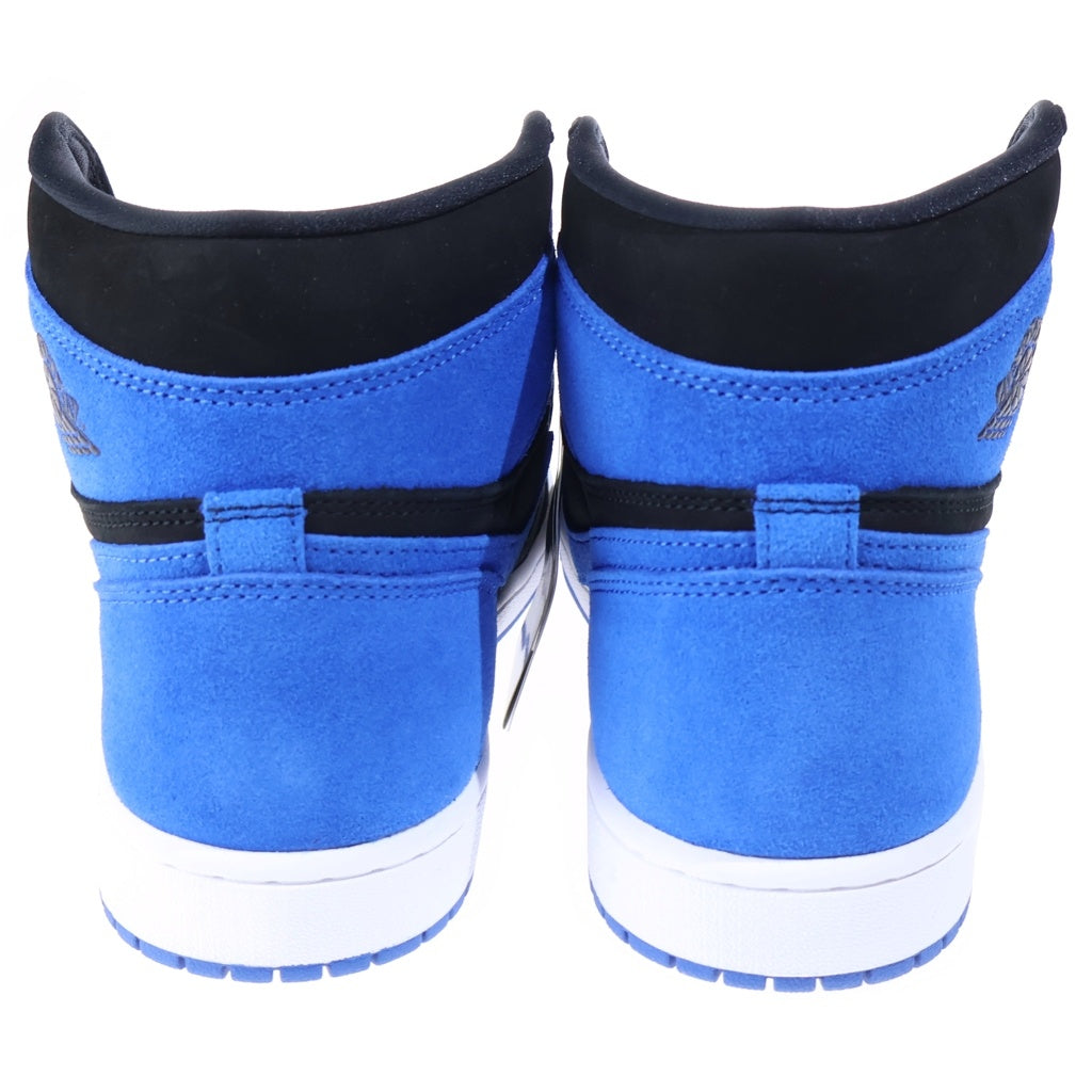 NIKE(ナイキ) AIR JORDAN 1 RETRO HIGH OG ROYAL REIMAGINED DZ5485-042 エアジョーダン1スエードロイヤル ハイカットスニーカー ブルー/ブラック US9.5/27.5cm