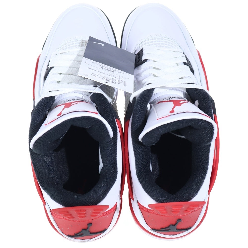 NIKE(ナイキ) AIR JORDAN 4 RETRO RED CEMENT DH6927-161 エアジョーダン レトロ レッドセメント ミッドカットスニーカー ホワイト/レッド US9.5/27.5cm