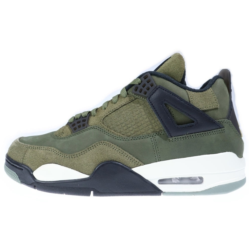 NIKE(ナイキ) AIR JORDAN4 RETRO SE CRAFT OLIVE FB9927-200 エアジョーダン4 クラフトオリーブ ハイカットスニーカー カーキ US10/28cm