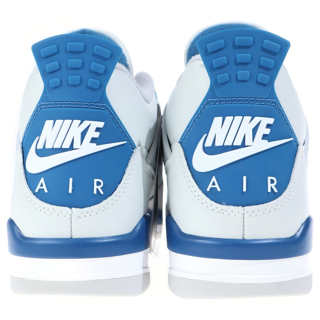 NIKE(ナイキ) AIR JORDAN 4 RETRO INDUSTRIAL BLUE FV5029-141 エアジョーダン4 インダストリアルブルー ミハイカットスニーカー ホワイト/ブルー US9.5/27.5cm