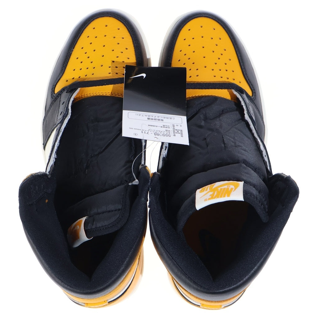 NIKE(ナイキ) AIR JORDAN1 RETRO HIGH OG TAX 555088-711 エアジョーダン1 タクシー ハイカットスニーカー イエロー/ホワイト/ブラック US9.5/27.5cm