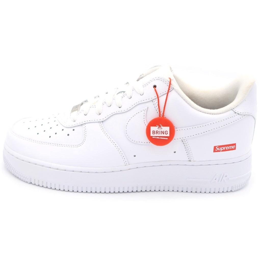 NIKE(ナイキ) ×SUPREME AIR FORCE 1 LOW CU9225-100 シュプリーム エアフォース 1 ローカットスニーカー ホワイト US9.5/27.5cm