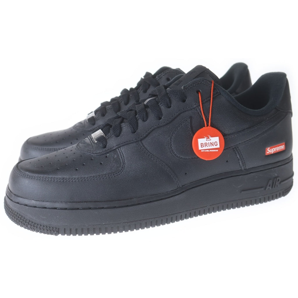 NIKE(ナイキ) ×SUPREME AIR FORCE 1 LOW CU9225-001 シュプリーム エアフォース 1 ローカットスニーカー ブラック US9.5/27.5cm