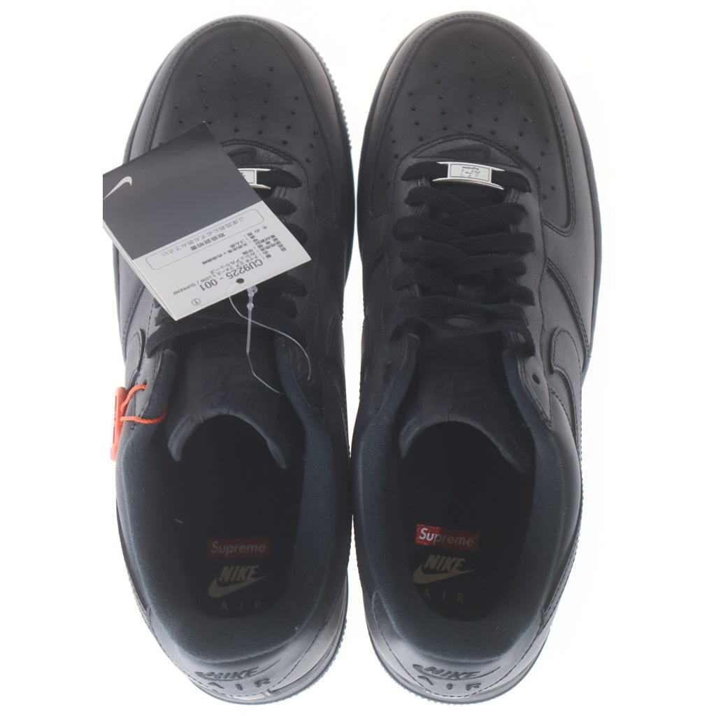 NIKE(ナイキ) ×SUPREME AIR FORCE 1 LOW CU9225-001 シュプリーム エアフォース 1 ローカットスニーカー ブラック US9.5/27.5cm