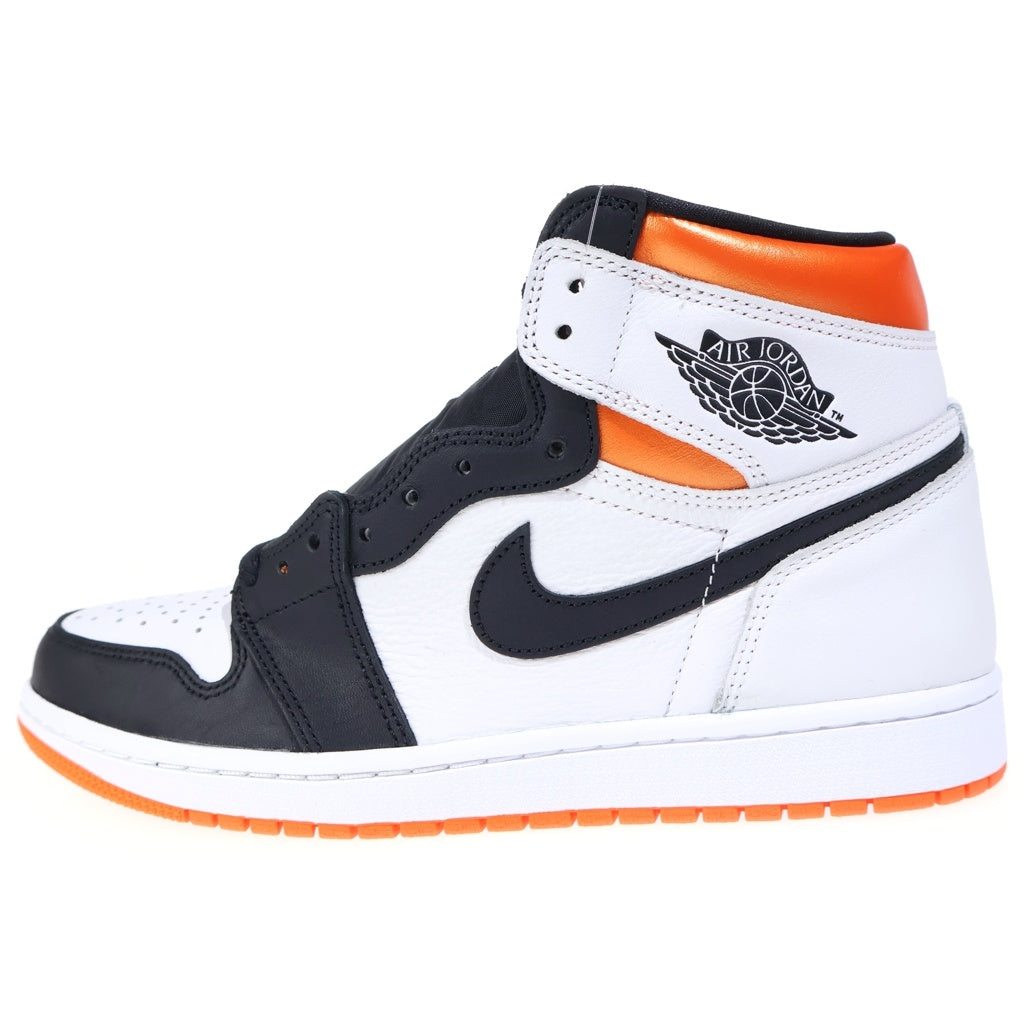 NIKE(ナイキ) AIR JORDAN 1 HIGH OG ELECTRO ORANGE 555088-180 エアジョーダン1 エレクトロオレンジ ハイカットスニーカー ホワイト/オレンジ US9.5/27.5cm