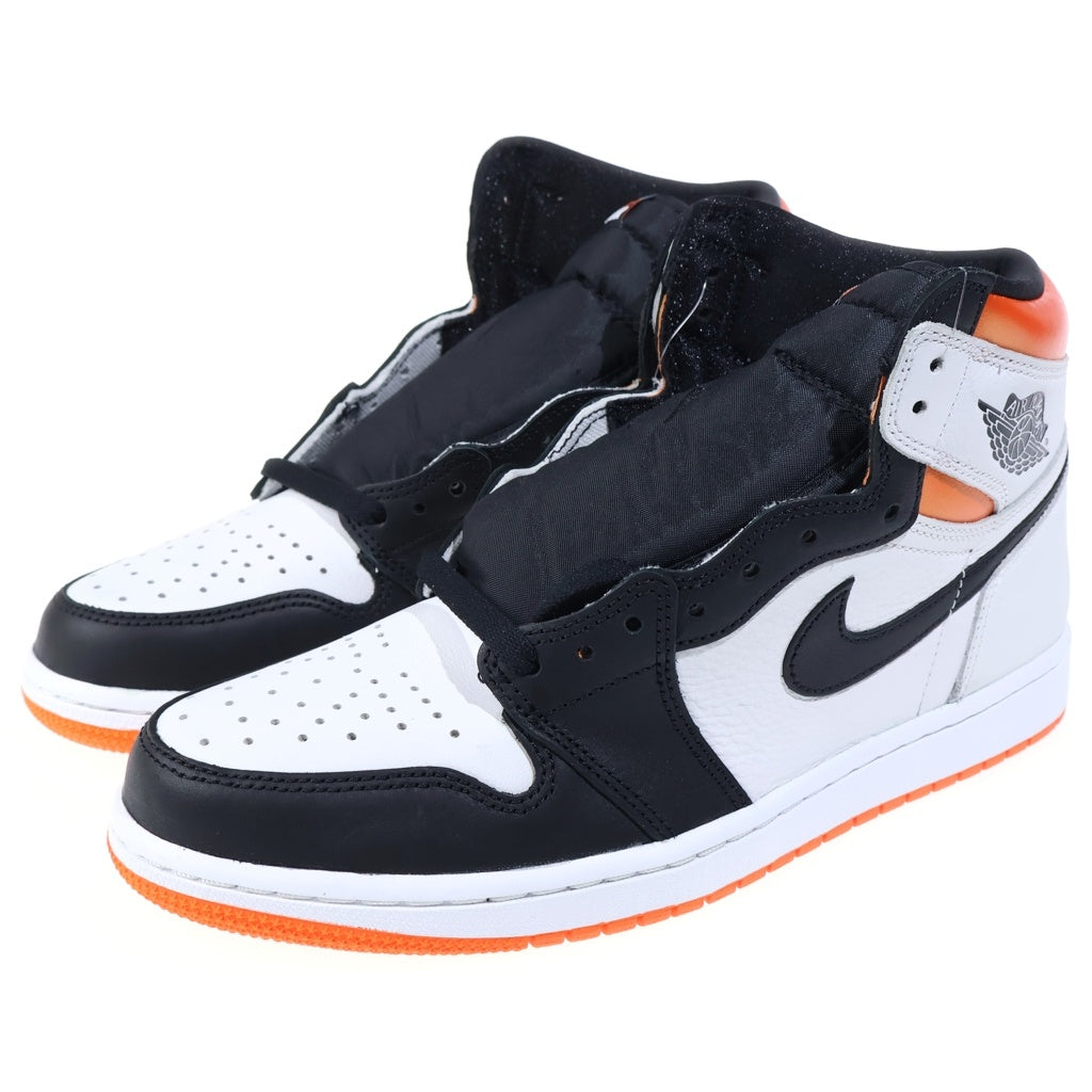 NIKE(ナイキ) AIR JORDAN 1 HIGH OG ELECTRO ORANGE 555088-180 エアジョーダン1 エレクトロオレンジ ハイカットスニーカー ホワイト/オレンジ US9.5/27.5cm