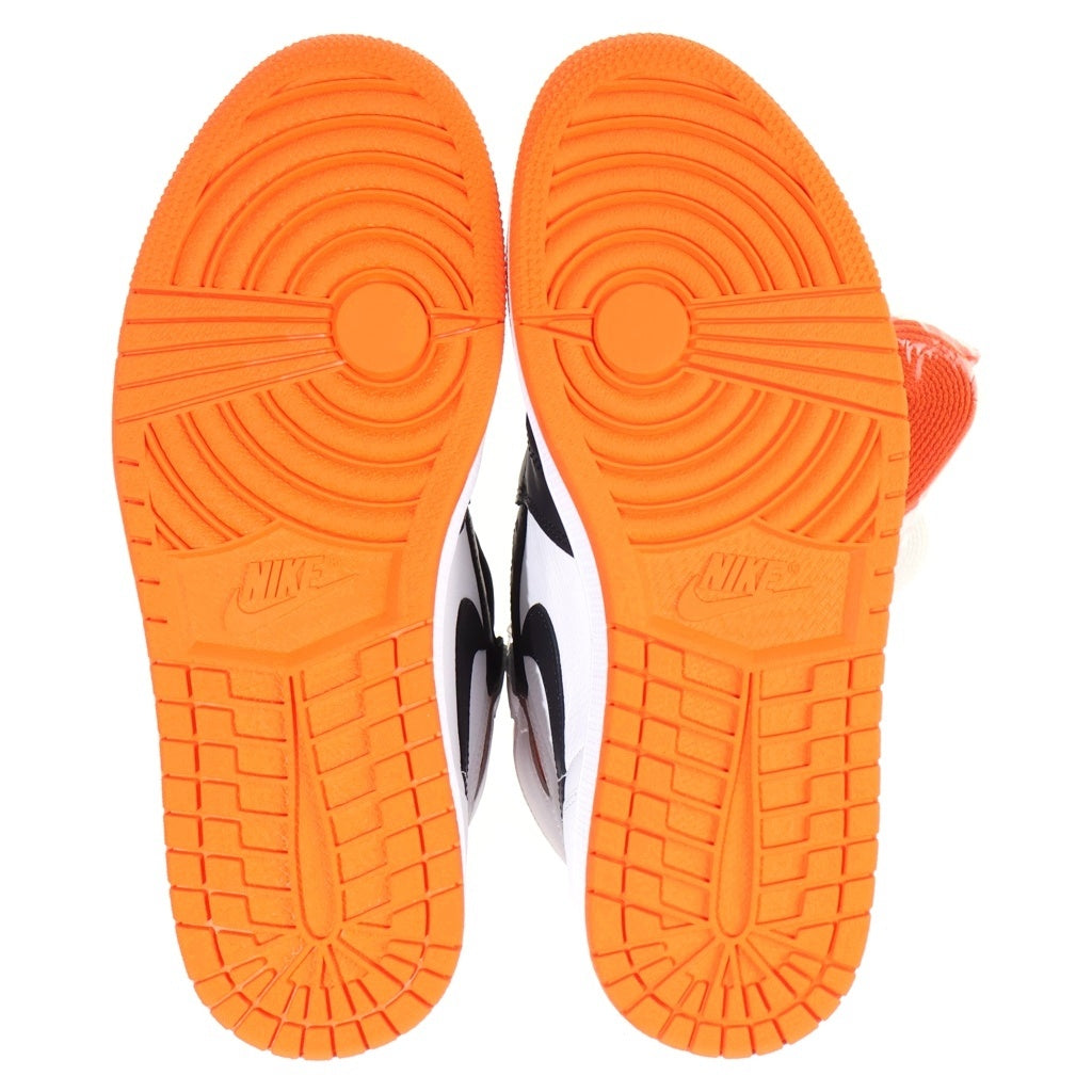 NIKE(ナイキ) AIR JORDAN 1 HIGH OG ELECTRO ORANGE 555088-180 エアジョーダン1 エレクトロオレンジ ハイカットスニーカー ホワイト/オレンジ US9.5/27.5cm