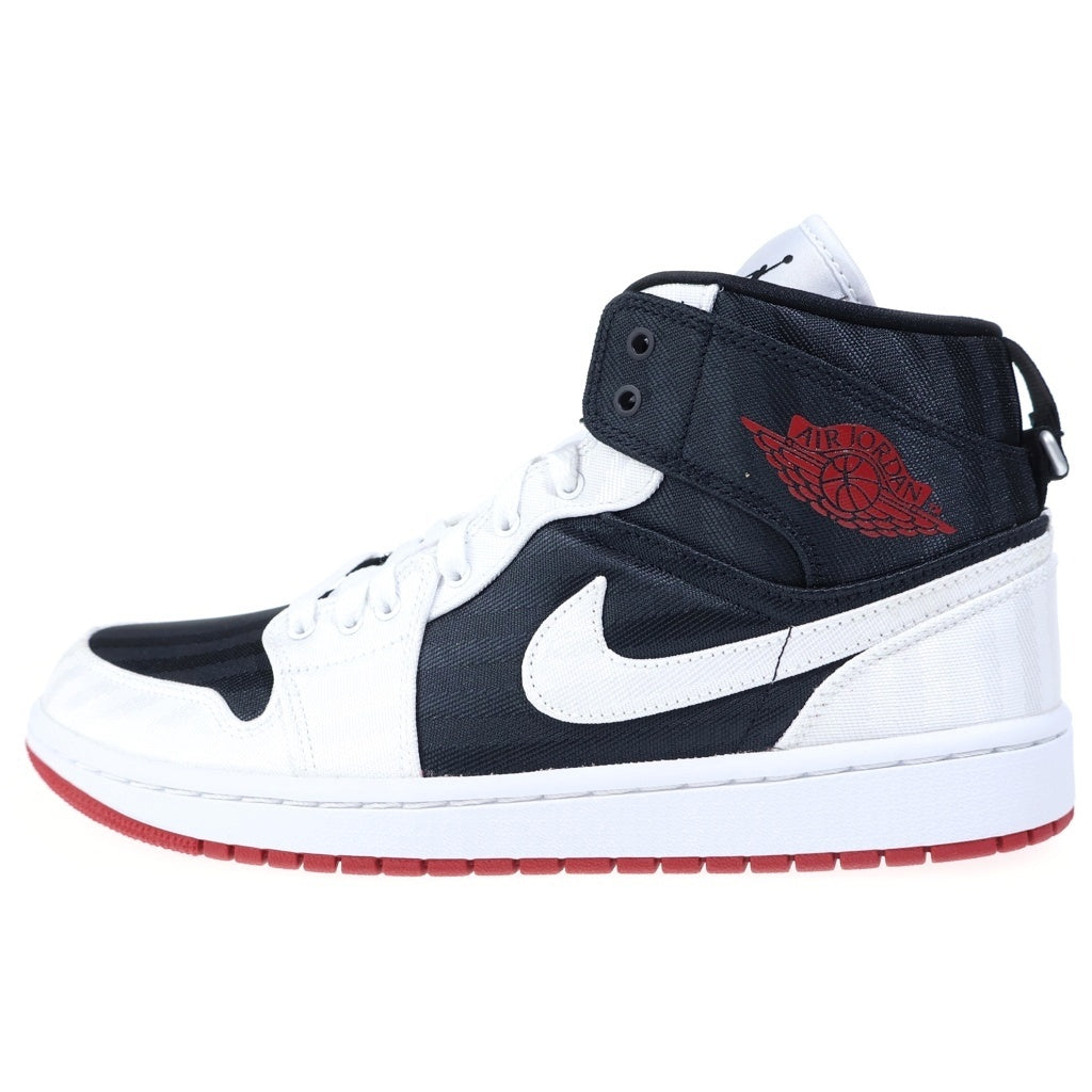 NIKE(ナイキ) WMNS AIR JORDAN 1 MID SE UTILITY DD9338-016 エアジョーダン1 ユーティリティー ミッドカットスニーカー ブラック/ホワイト US W10.5/27.5cm