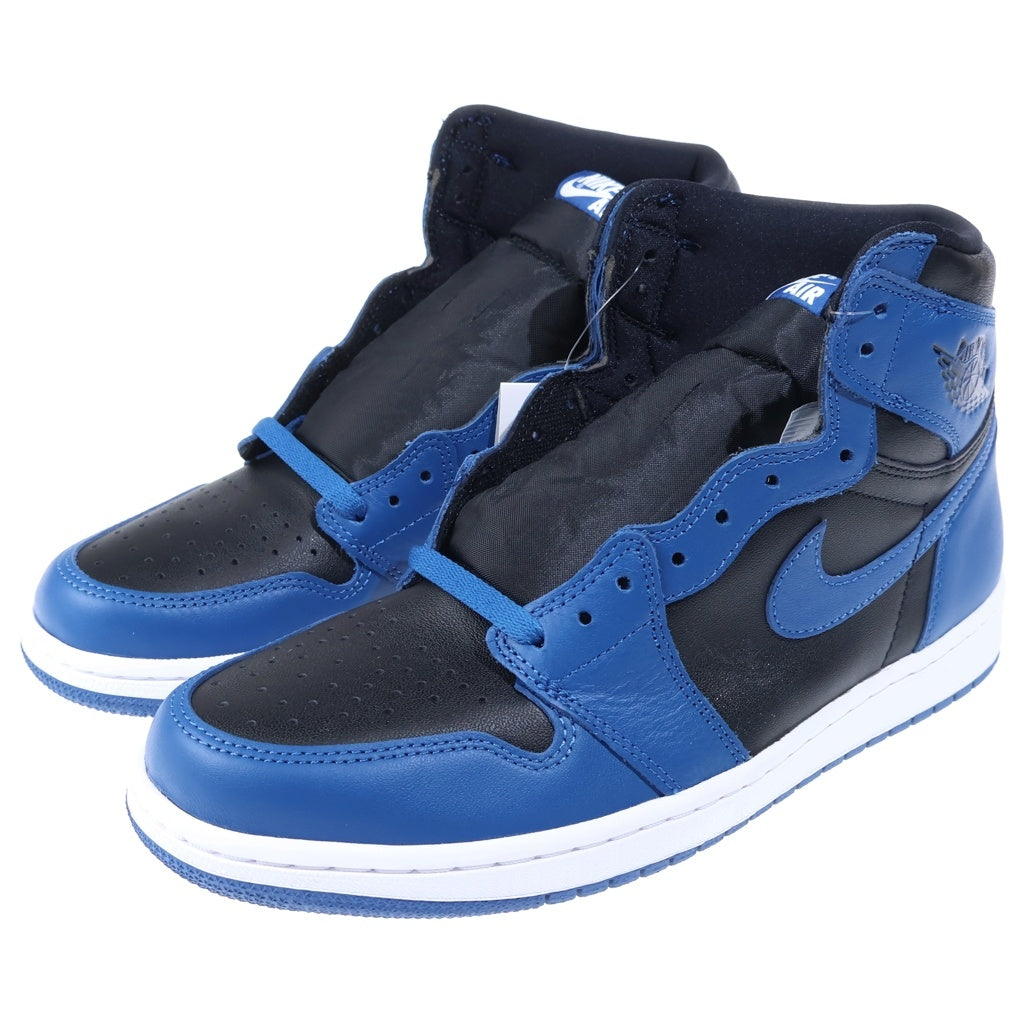 NIKE(ナイキ) AIR JORDAN1 RETRO OG DARK MARINA BLUE 555088-404 エアジョーダン1 ダークマリーナブルー ハイカットスニーカー ブラック/ブルー US9.5/27.5cm