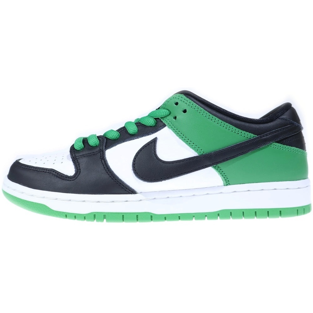 NIKE SB(ナイキエスビー) DUNK LOW PRO BLACK AND CLASSIC GREEN BQ6817-302 ダンクロープロ クラシックグリーン ローカットスニーカー グリーン/ホワイト US9.5/27.5cm