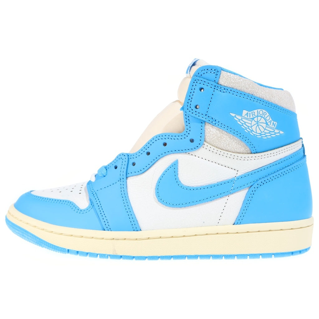 NIKE(ナイキ) AIR JORDAN 1 RETRO HIGH OG UNC REIMAGINED エアジョーダン1 レトロ リイマジンド ハイカットスニーカー ホワイト/ブルー US9/27cm DZ5485-402
