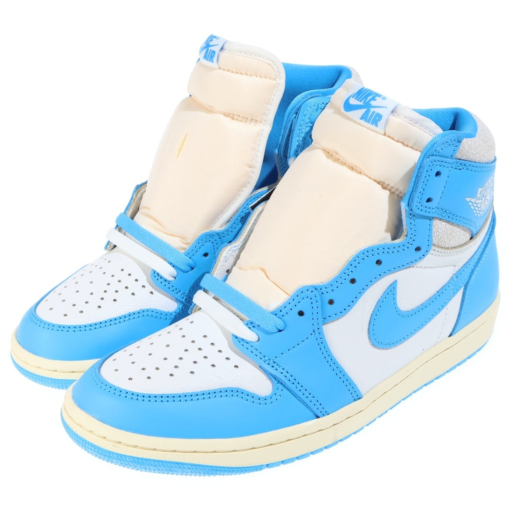 NIKE(ナイキ) AIR JORDAN 1 RETRO HIGH OG UNC REIMAGINED エアジョーダン1 レトロ リイマジンド ハイカットスニーカー ホワイト/ブルー US9/27cm DZ5485-402