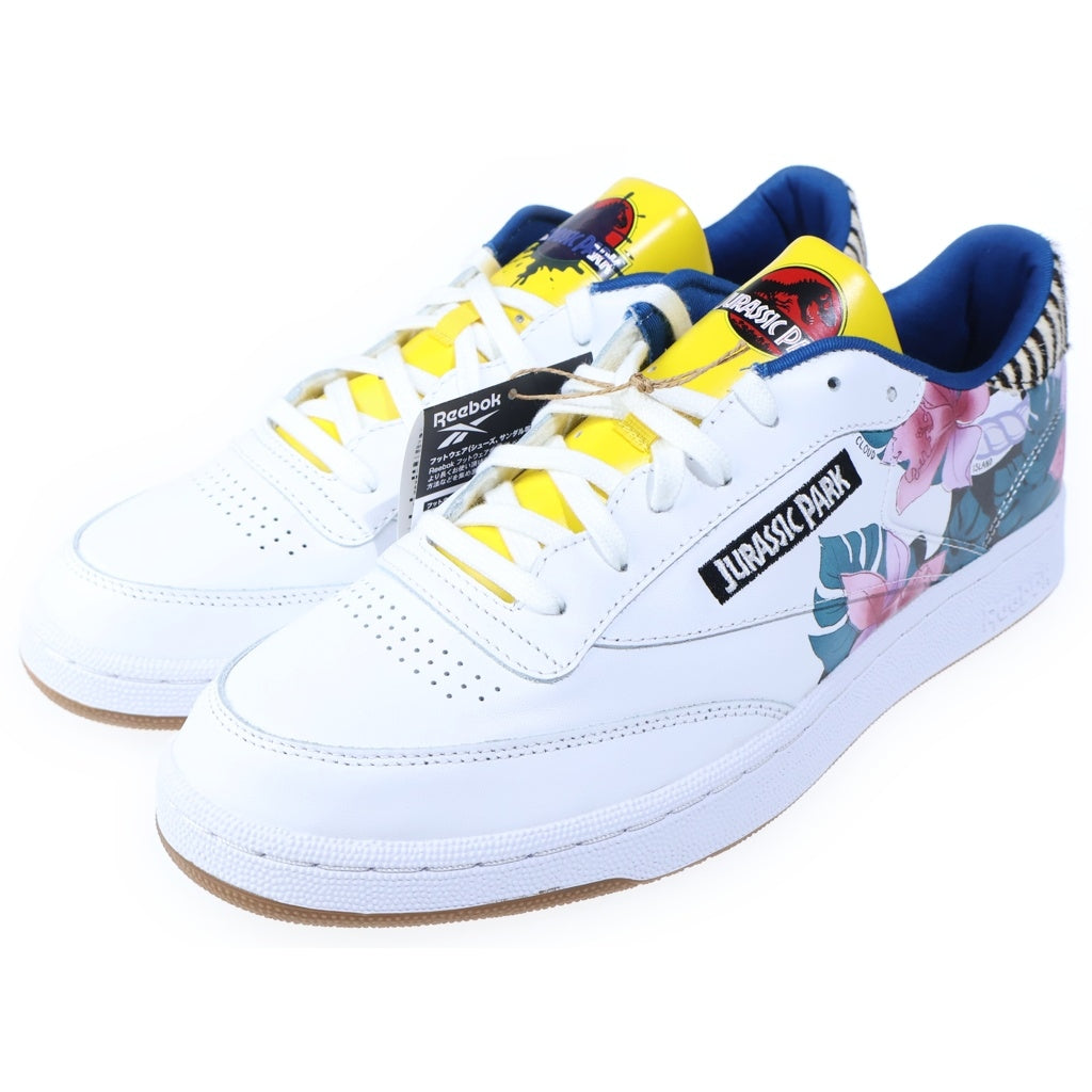 Reebok(リーボック) ×Jurassic Park CLUB C 85 ジュラシックパーク クラブC ローカットスニーカー ホワイト US11/29cm GW0213