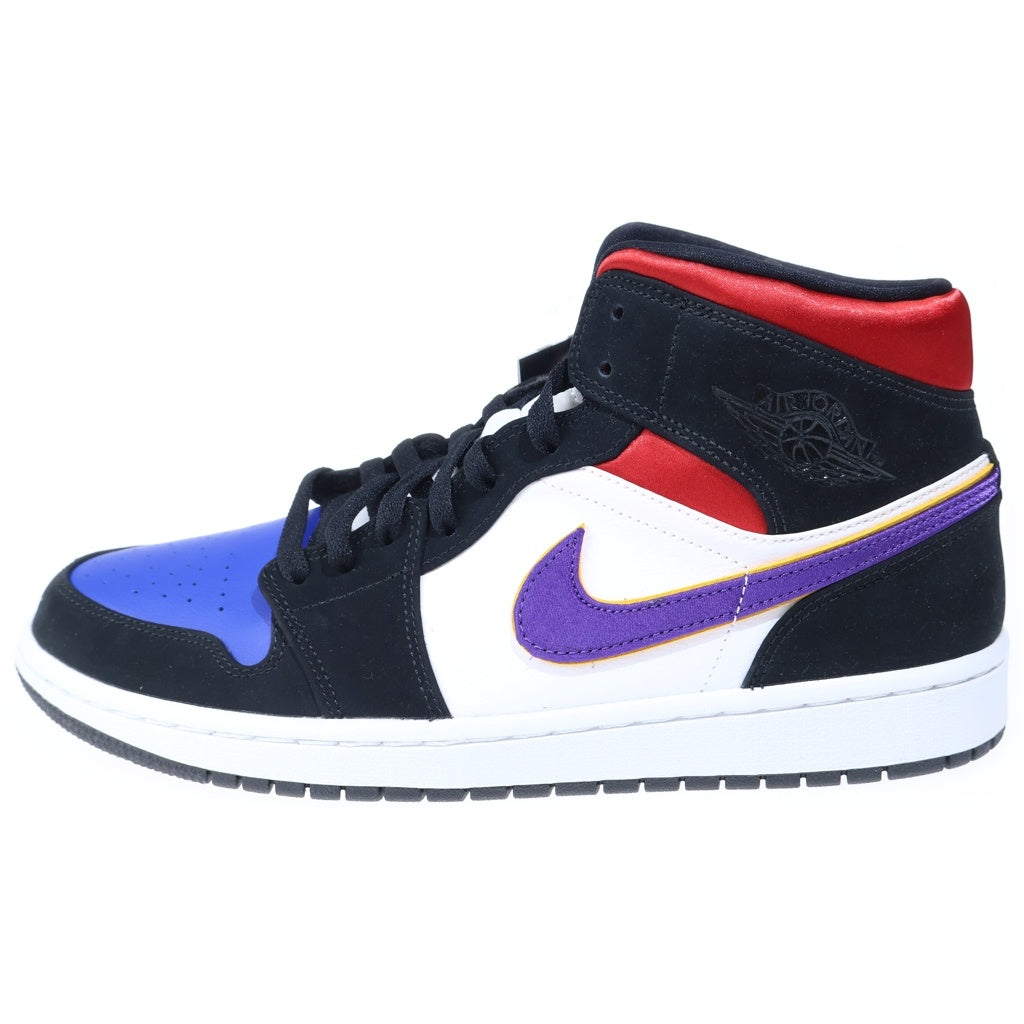 NIKE(ナイキ) AIR JORDAN 1 MID LAKERS TOP 3 852542-005 エアジョーダン1 レイカーズトップ3 ミッドカットスニーカー マルチ US11/29cm