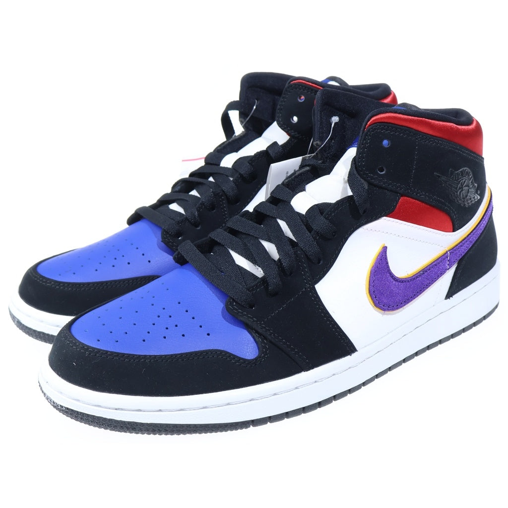 NIKE(ナイキ) AIR JORDAN 1 MID LAKERS TOP 3 852542-005 エアジョーダン1 レイカーズトップ3 ミッドカットスニーカー マルチ US11/29cm