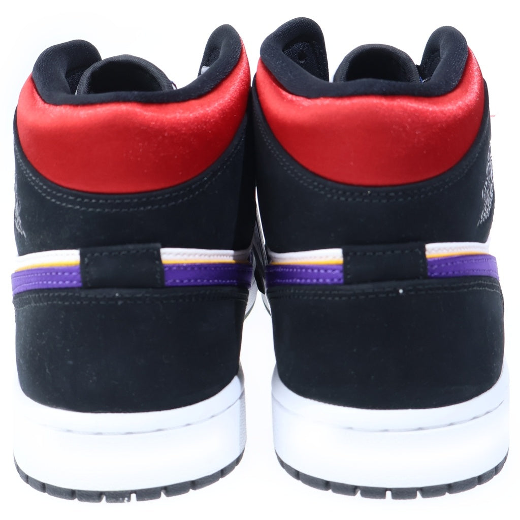NIKE(ナイキ) AIR JORDAN 1 MID LAKERS TOP 3 852542-005 エアジョーダン1 レイカーズトップ3 ミッドカットスニーカー マルチ US11/29cm