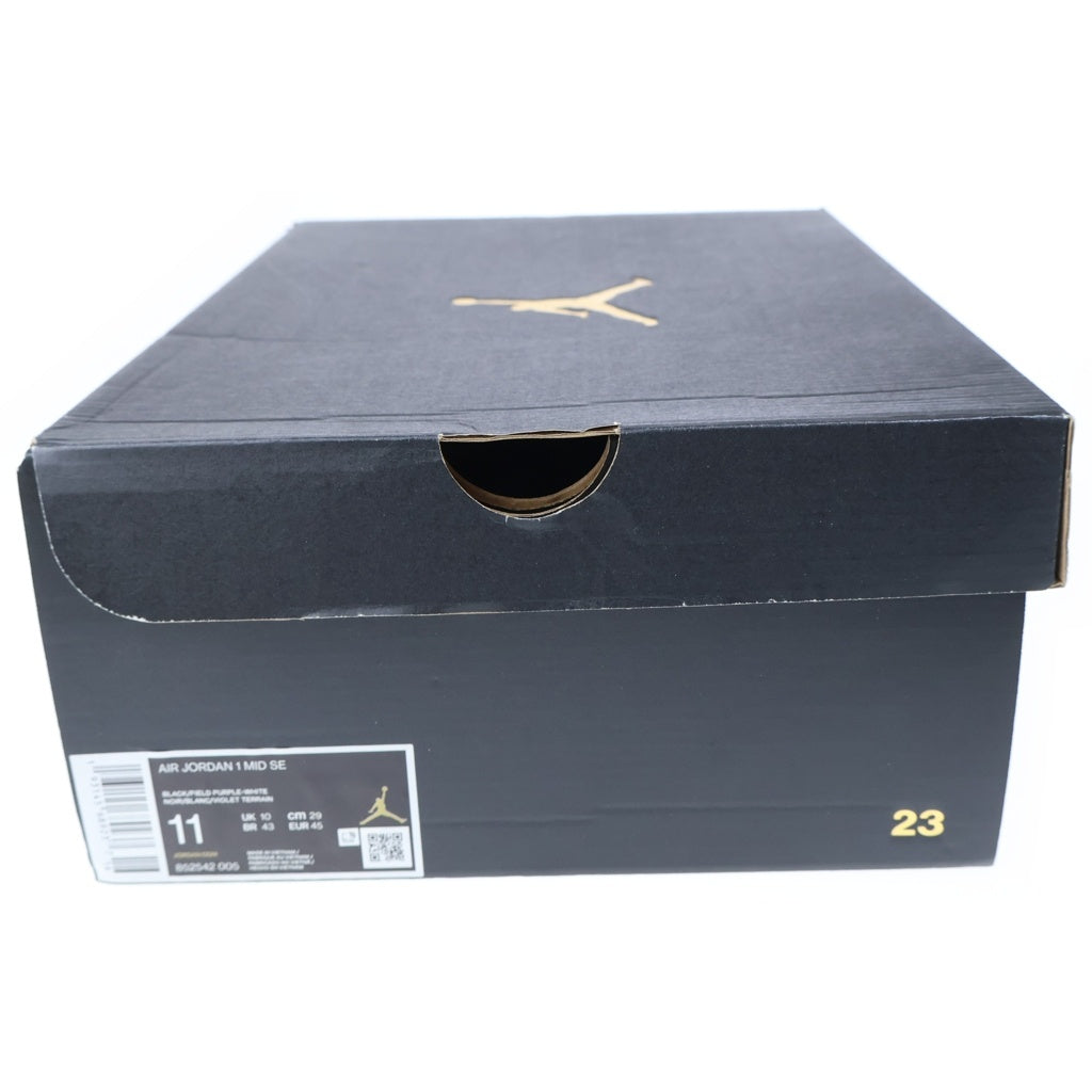 NIKE(ナイキ) AIR JORDAN 1 MID LAKERS TOP 3 852542-005 エアジョーダン1 レイカーズトップ3 ミッドカットスニーカー マルチ US11/29cm