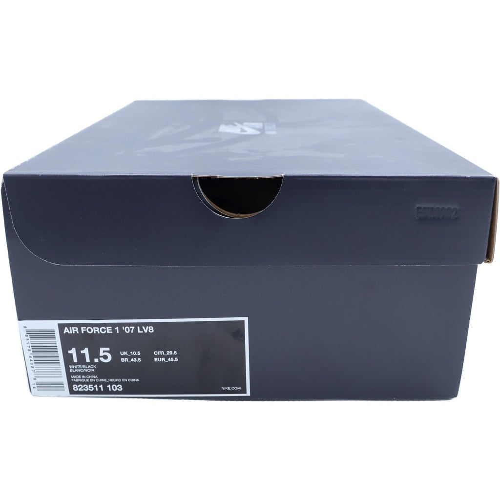 NIKE(ナイキ) AIR FORCE 1 LOW NBA 823511-103 エアフォース1 ローカットスニーカー ブラック/ホワイト US11.5/29.5cm