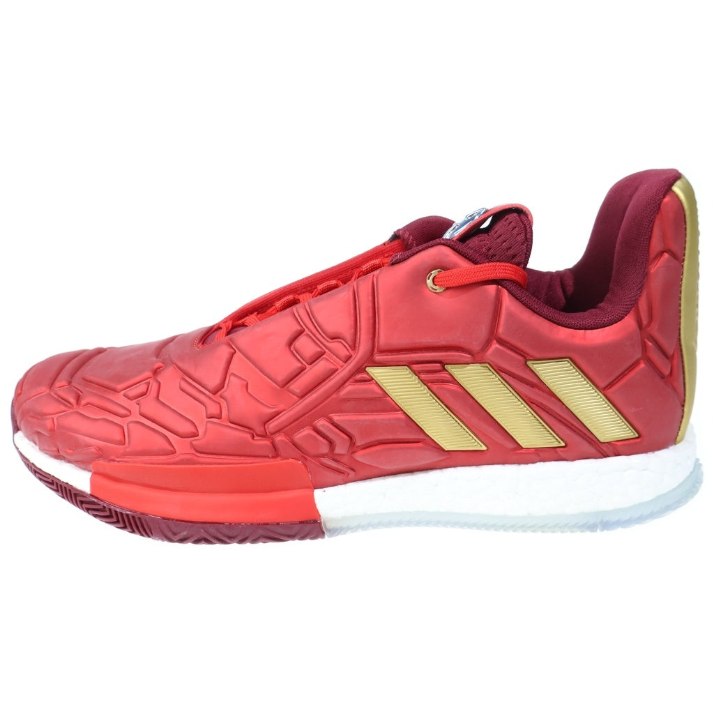 adidas(アディダス) ×Marvel HARDEN VOLUME 3 IRON MAN マーベル ハーデン ボリューム3 アイアンマン ローカットスニーカー レッド US11.5/29.5cm EF2524