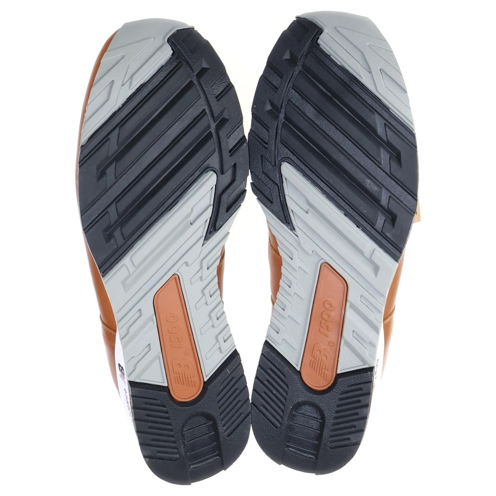 New Balance(ニューバランス) M1500TN レザー ローカットスニーカー ブラウン US10.5/28.5cm
