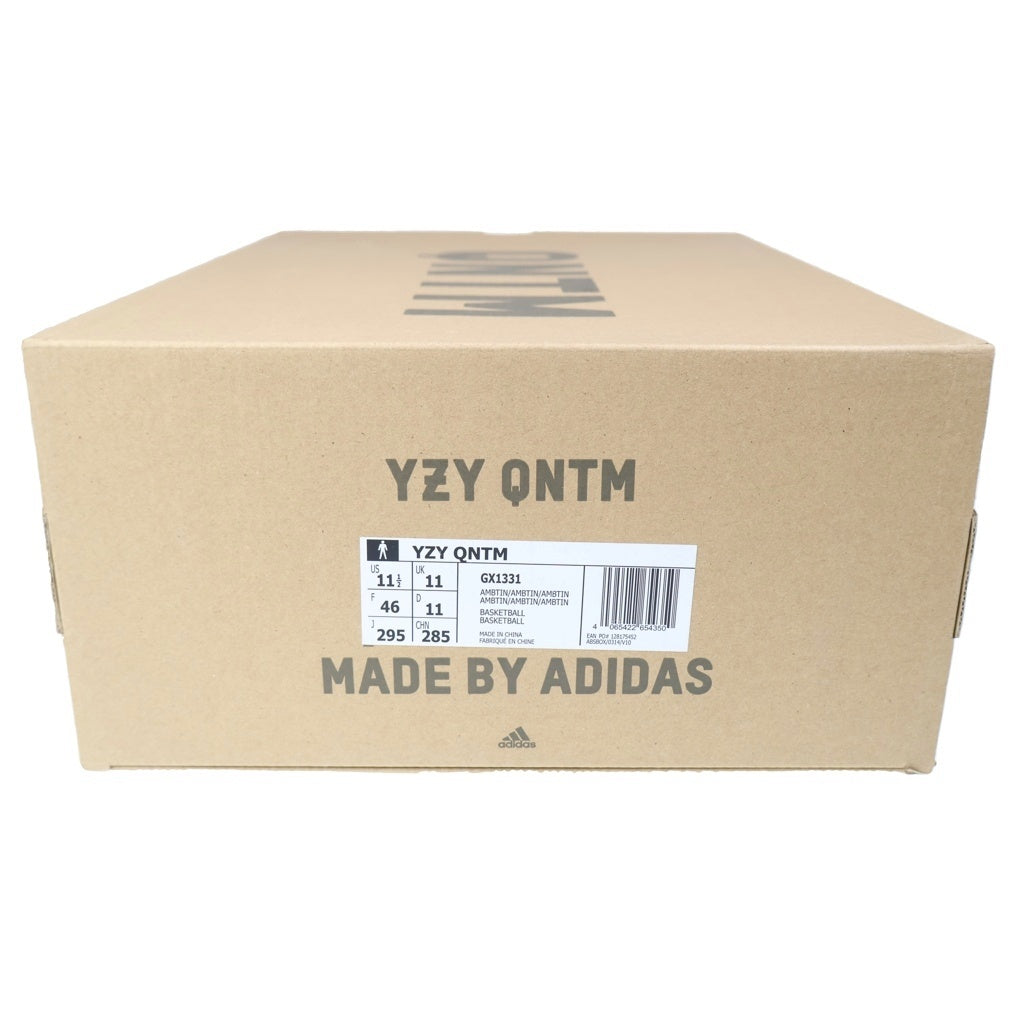 adidas(アディダス) YEEZY QNTM AMBER TINT イージー クォンタム アンバーティント ハイカットスニーカー ブラック/グレー US11.5/29.5cm GX1331