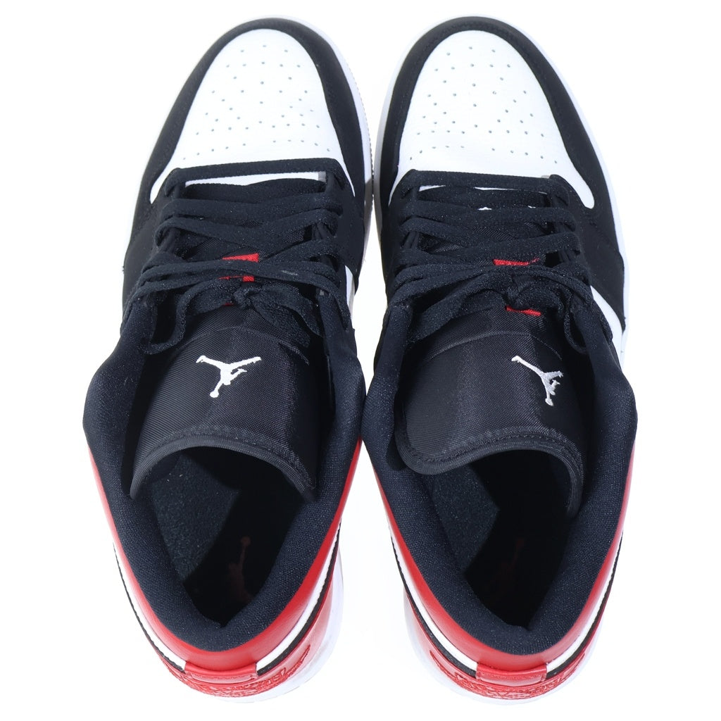 NIKE(ナイキ) AIR JORDAN 1 LOW BLACK TOE 553558-116 エアジョーダン1 ブラックトゥ つま黒 ローカットスニーカー レッド US11/29cm