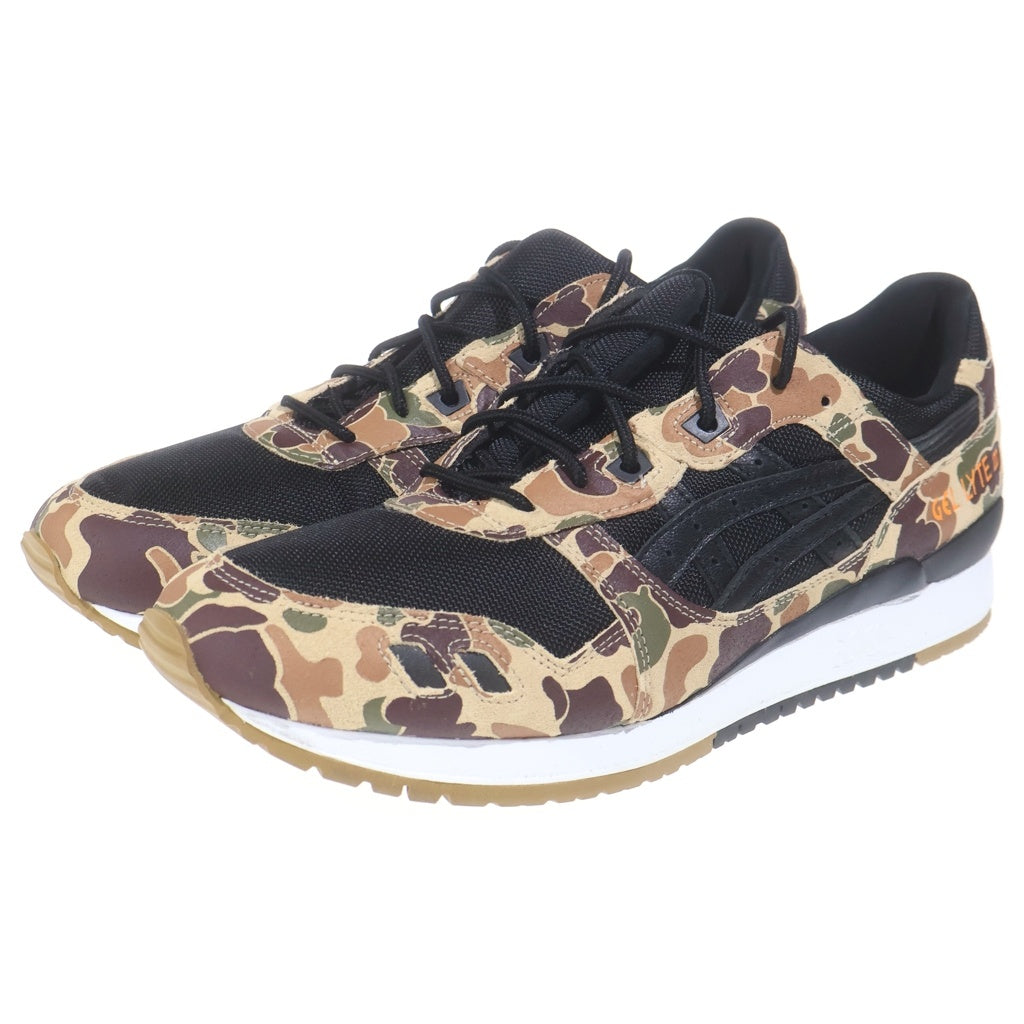 ASICS(アシックス) ×Atoms Gel-Lyte III 3 Duck Camo アトモス ゲルライト ダックカモ ローカットスニーカー ブラック/ベージュ US11/29cm TQ6H2Q