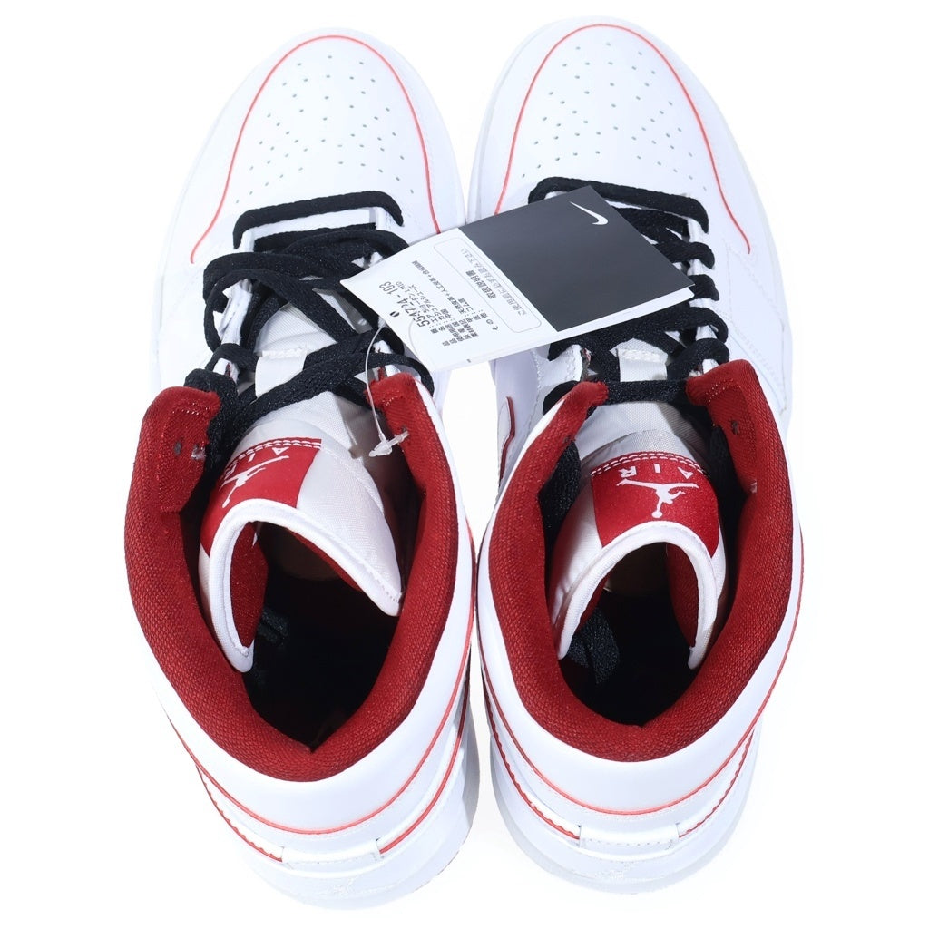 NIKE(ナイキ) AIR JORDAN 1 MID GYM RED 554724-103 エアジョーダン1 ジムレッド ミッドカットスニーカー ホワイト/レッド US11/29cm