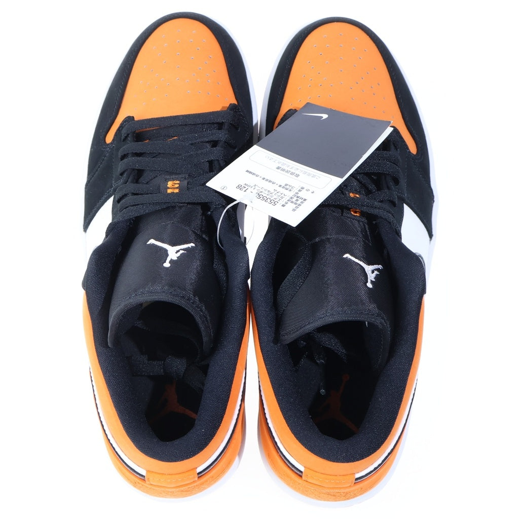NIKE(ナイキ) AIR JORDAN 1 LOW SHATTERED BACKBOARD 553558-128 エアジョーダン1 シャッタード バックボード ローカットスニーカー ブラック/オレンジ US11/29cm
