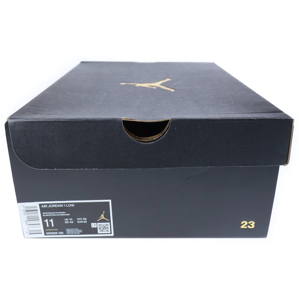 NIKE(ナイキ) AIR JORDAN 1 LOW SHATTERED BACKBOARD 553558-128 エアジョーダン1 シャッタード バックボード ローカットスニーカー ブラック/オレンジ US11/29cm