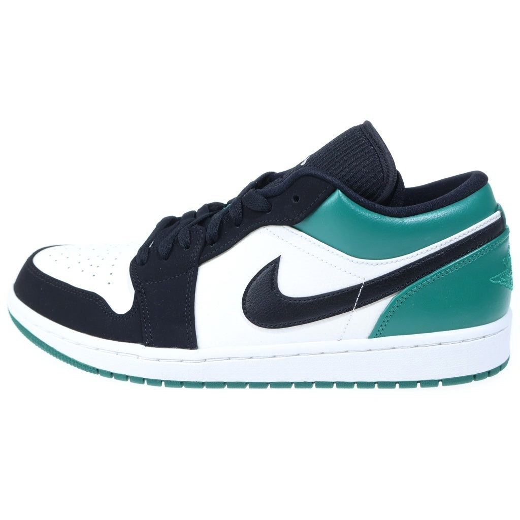 NIKE(ナイキ) AIR JORDAN 1 LOW 553558-113 エアジョーダン1 ローカットスニーカー ブラック/グリーン/ホワイト US11.5/29.5cm
