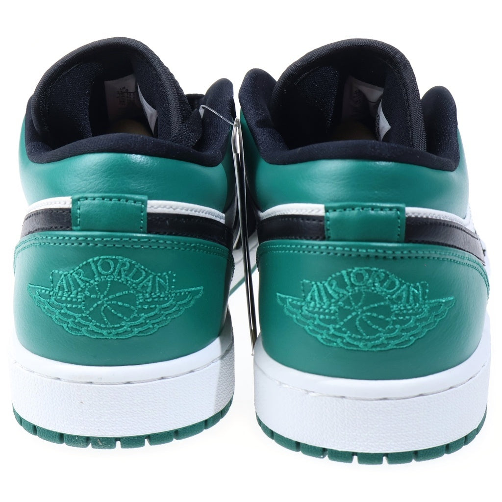 NIKE(ナイキ) AIR JORDAN 1 LOW 553558-113 エアジョーダン1 ローカットスニーカー ブラック/グリーン/ホワイト US11.5/29.5cm