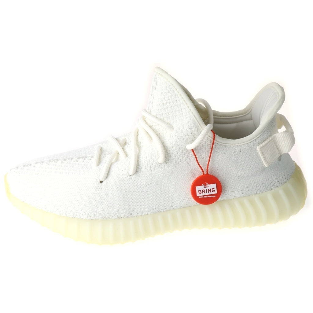 adidas(アディダス) YEEZY BOOST 350 V2 CREAM WHITE イージーブースト350V2 クリームホワイト ローカットスニーカー ホワイト US11.5/29.5cm CP9366