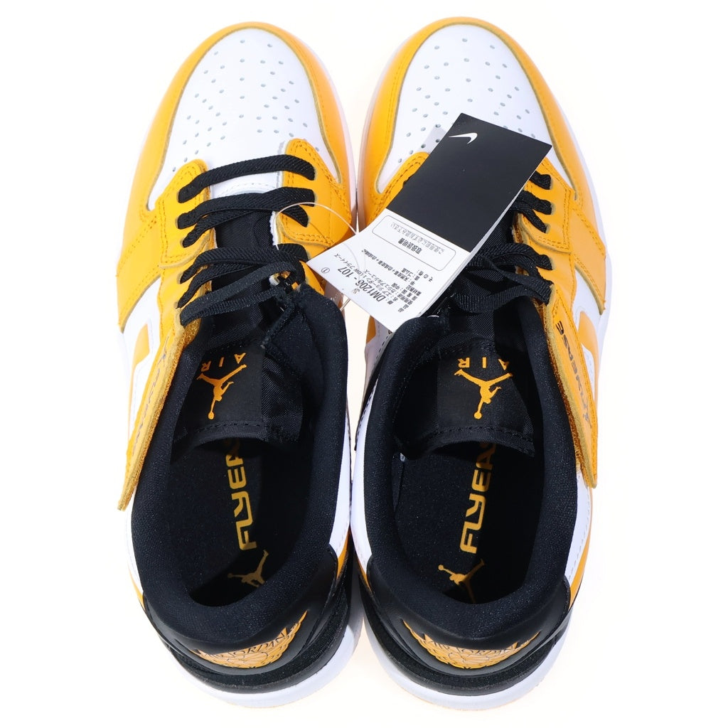 NIKE(ナイキ) AIR JORDAN 1 LOW FLYEASE UNIVERSITY GOLD DM1206-107 エアジョーダン1 フライイーズ ローカットスニーカー ホワイト/イエロー US11/29cm